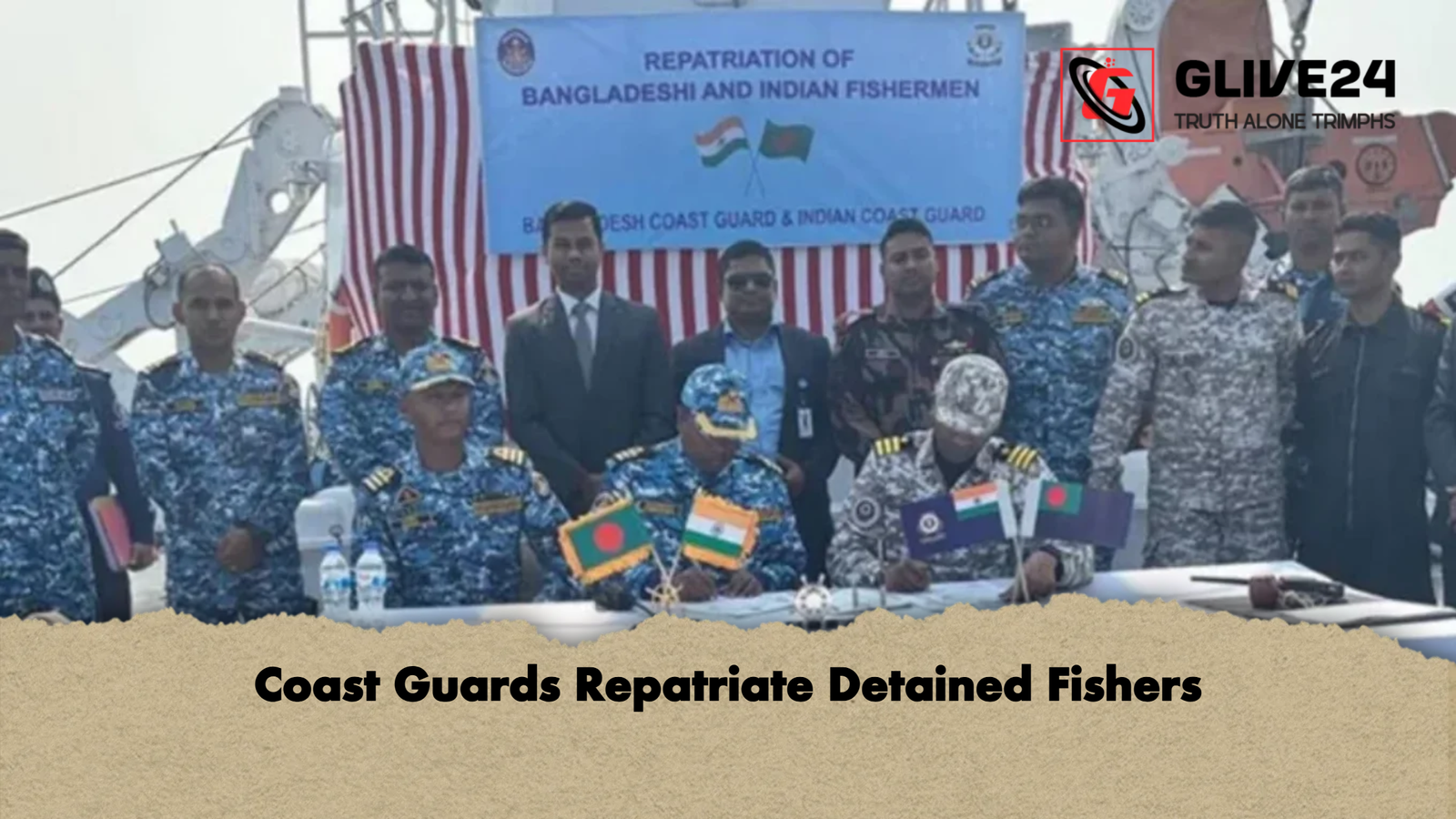 Coast Guards Repatriate Detained Fishers Coast Guards Repatriate Detained Fishers