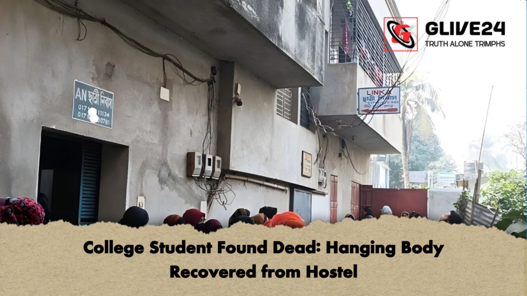 College Student Found Dead Hanging Body Recovered from Hostel College Student Found Dead: Hanging Body Recovered from Hostel