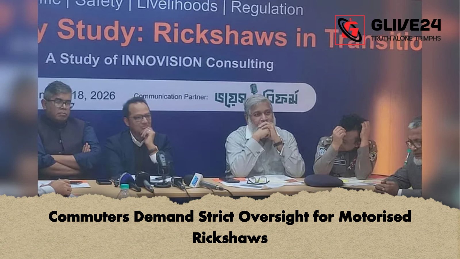 Commuters Demand Strict Oversight for Motorised Rickshaws Commuters Demand Strict Oversight for Motorised Rickshaws