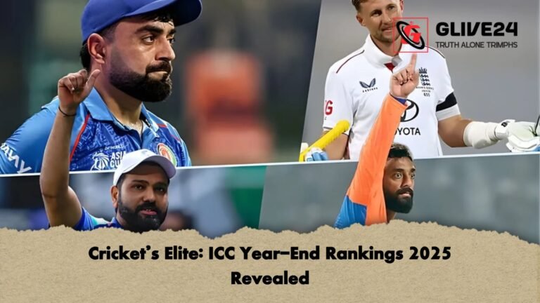 Crickets Elite ICC Year End Rankings 2025 Revealed Cricket’s Elite: ICC Year-End Rankings 2025 Revealed