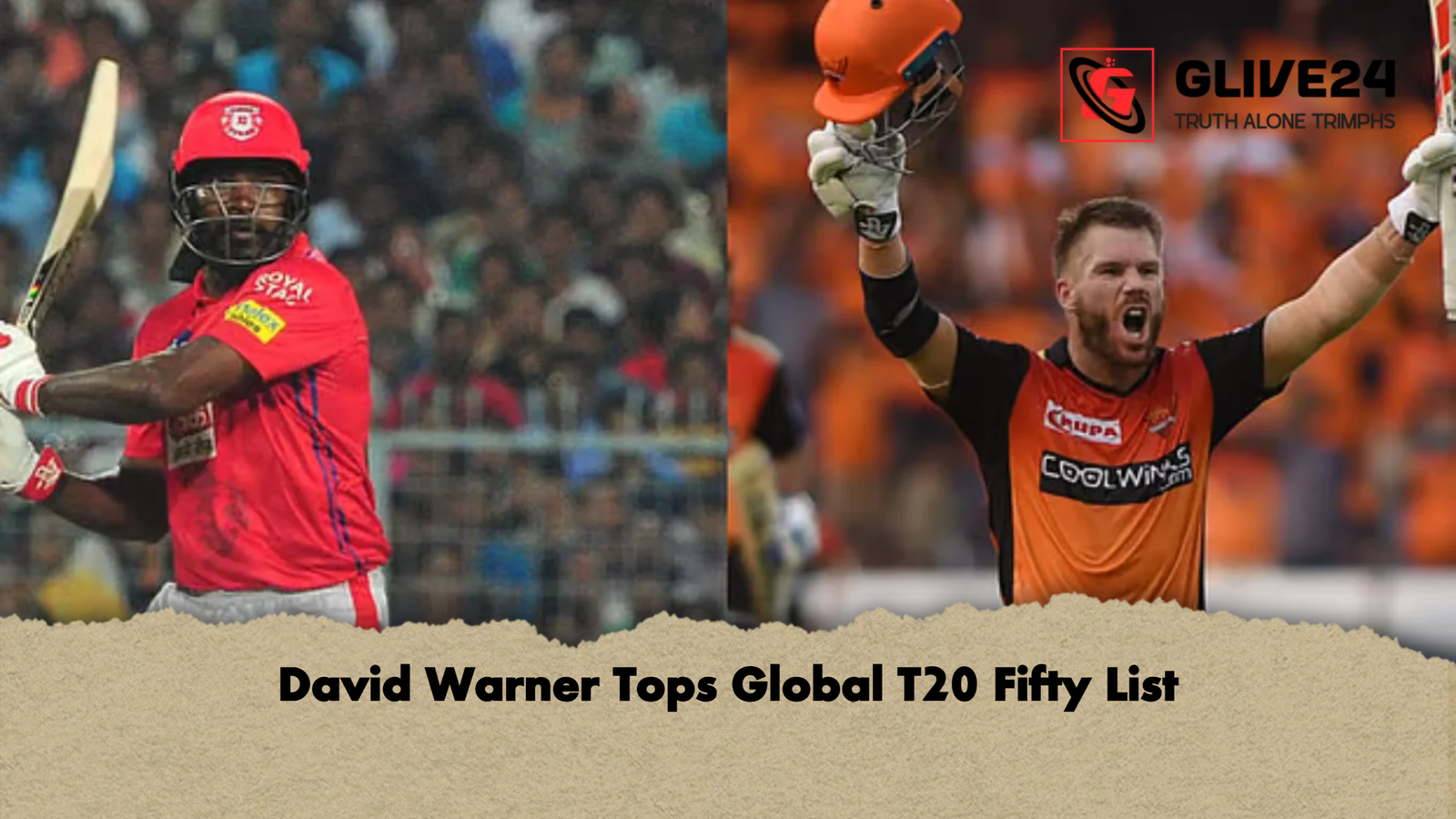 David Warner Tops Global T20 Fifty List David Warner Tops Global T20 Fifty List