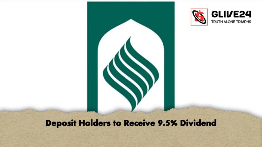 Deposit Holders to Receive 9.5% Dividend 2 Deposit Holders to Receive 9.5% Dividend