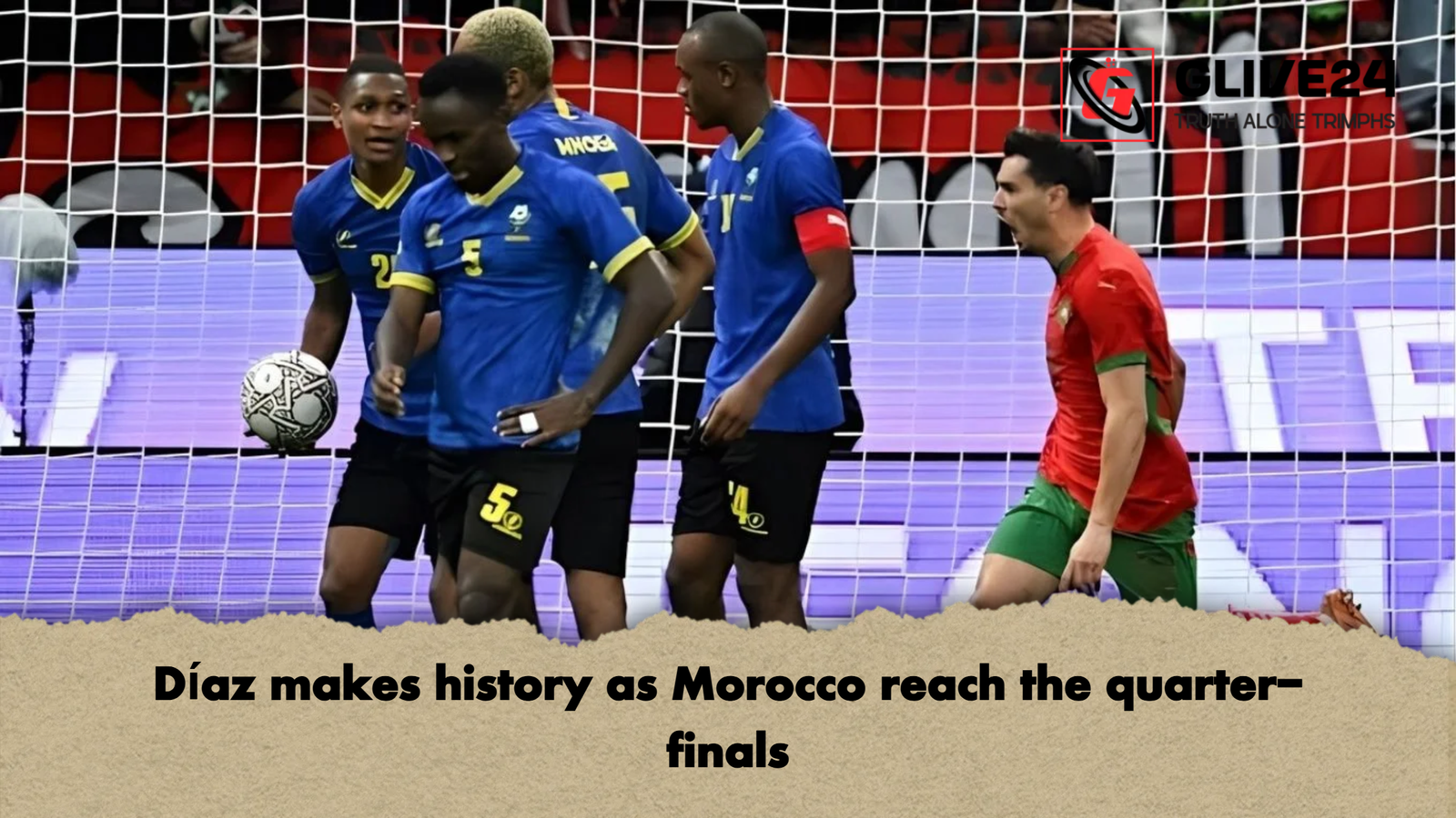 Díaz makes history as Morocco reach the quarter-finals 1 Diaz makes history as Morocco reach the quarter finals Díaz makes history as Morocco reach the quarter-finals