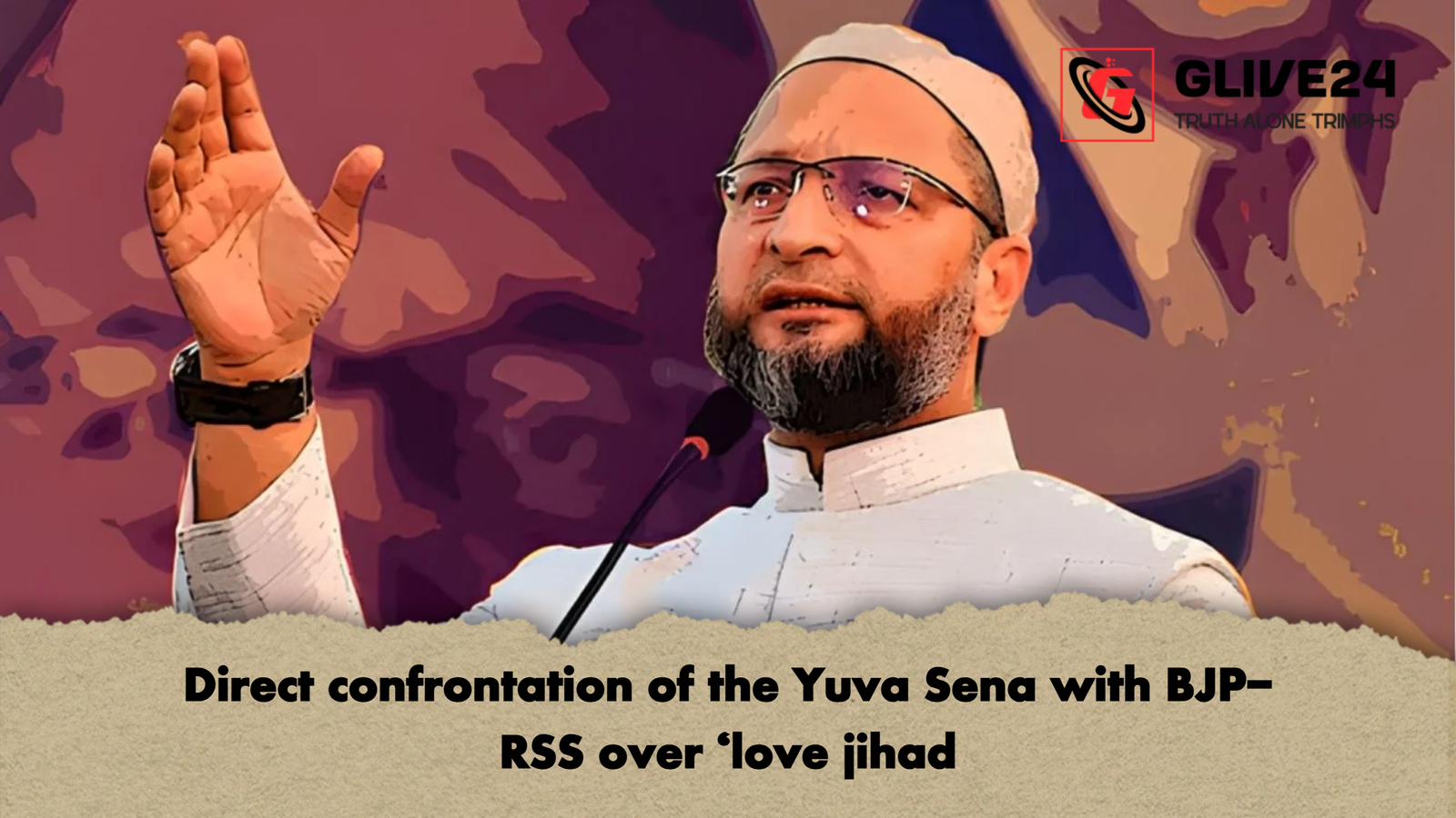 Direct confrontation of the Yuva Sena with BJP RSS over love jihad Direct confrontation of the Yuva Sena with BJP-RSS over 'love jihad