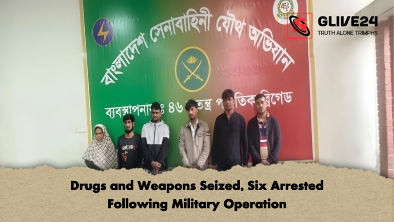 Drugs and Weapons Seized Six Arrested Following Military Operation Drugs and Weapons Seized, Six Arrested Following Military Operation