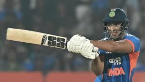 Dubes Record Blitz Fails to Save India Dube’s Record Blitz Fails to Save India