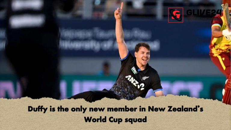 Duffy is the only new member in New Zealands World Cup squad Duffy is the only new member in New Zealand's World Cup squad