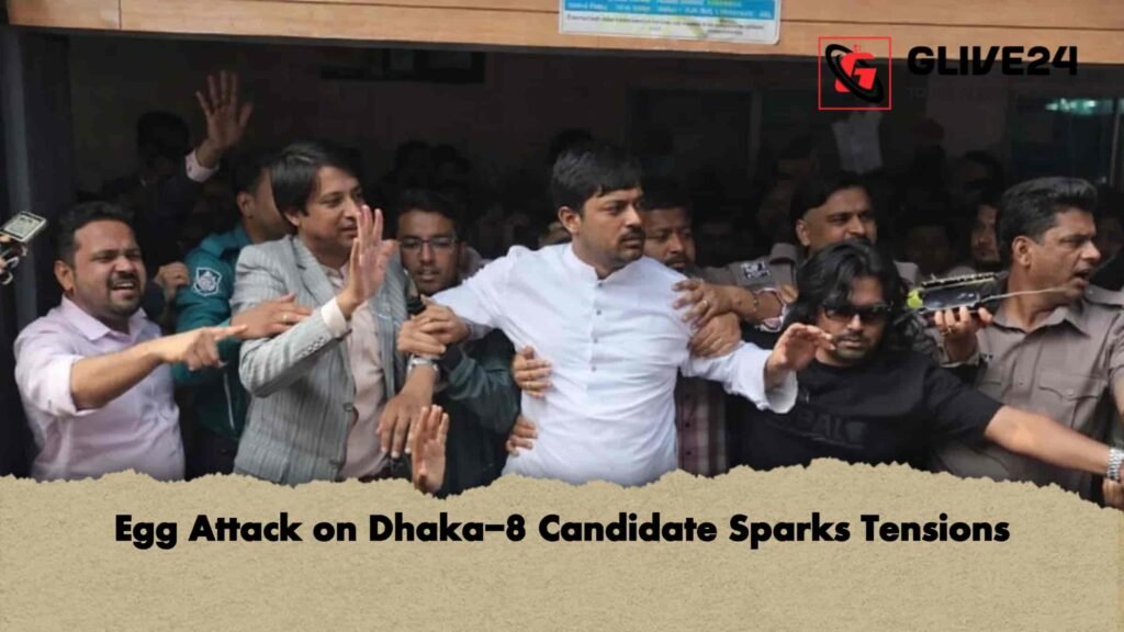 Egg Attack on Dhaka-8 Candidate Sparks Tensions 3 Egg Attack on Dhaka-8 Candidate Sparks Tensions