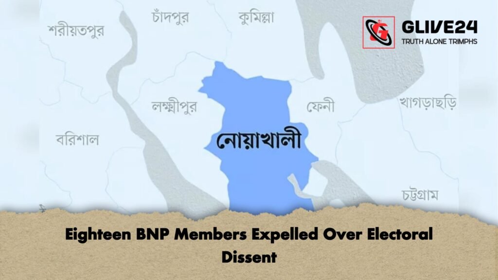 BNP Expels Eighteen Members Over 'Rebel' Candidate Support 2 Eighteen BNP Members Expelled Over Electoral Dissent 1 BNP Expels Eighteen Members Over 'Rebel' Candidate Support