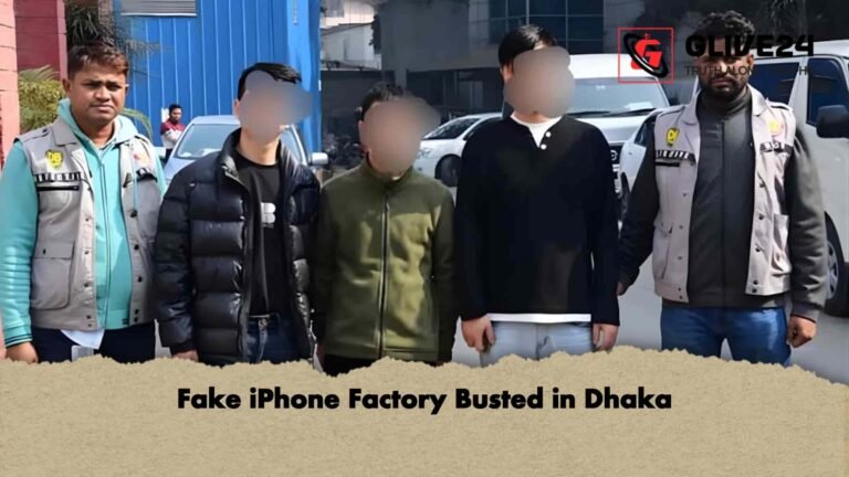 Fake iPhone Factory Busted in Dhaka