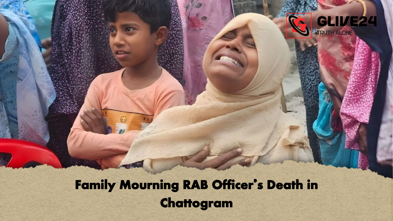 Family Mourning RAB Officers Death in Chattogram Family Mourning RAB Officer’s Death in Chattogram