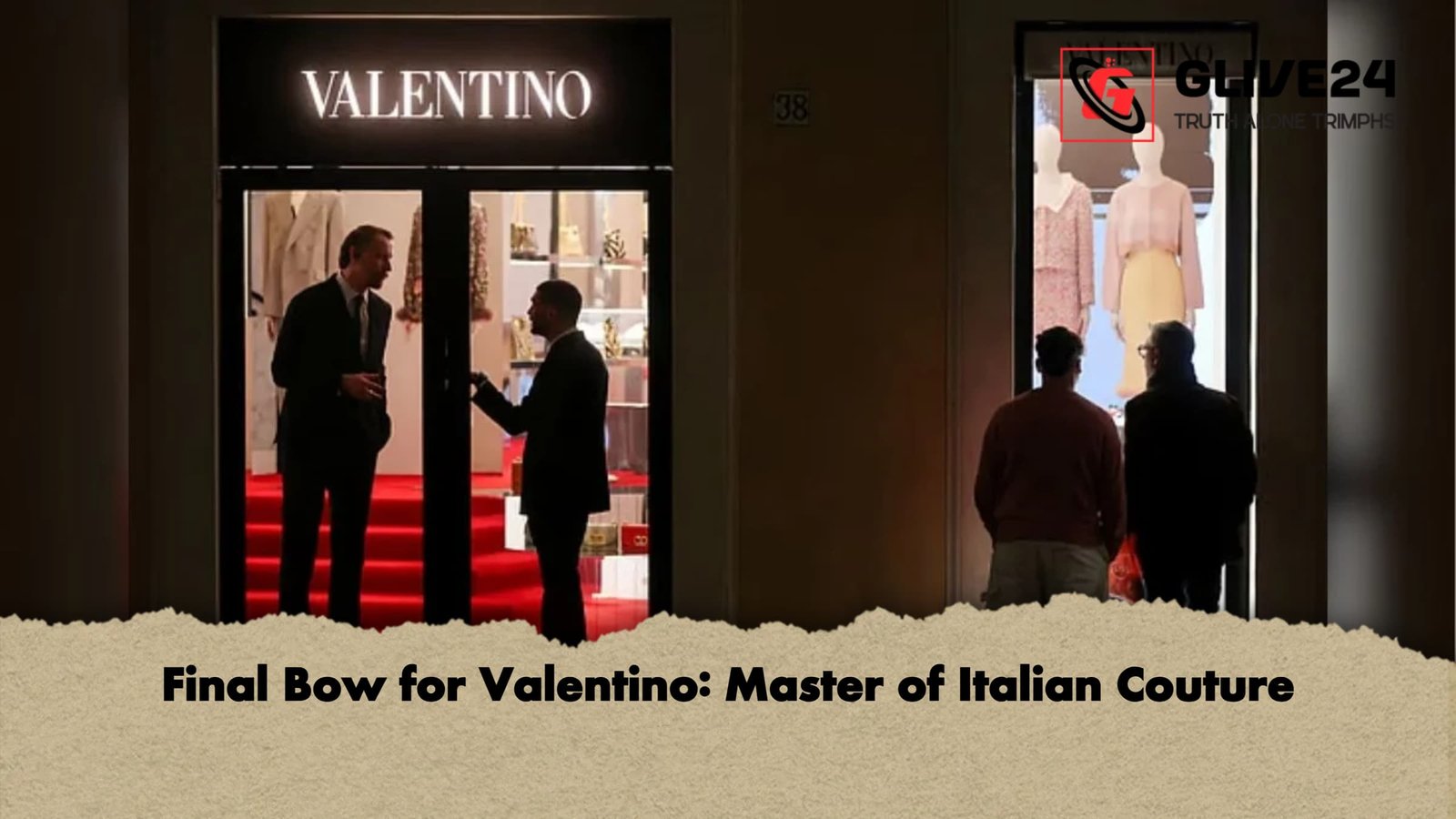 Final Bow for Valentino Master of Italian Couture Final Bow for Valentino: Master of Italian Couture