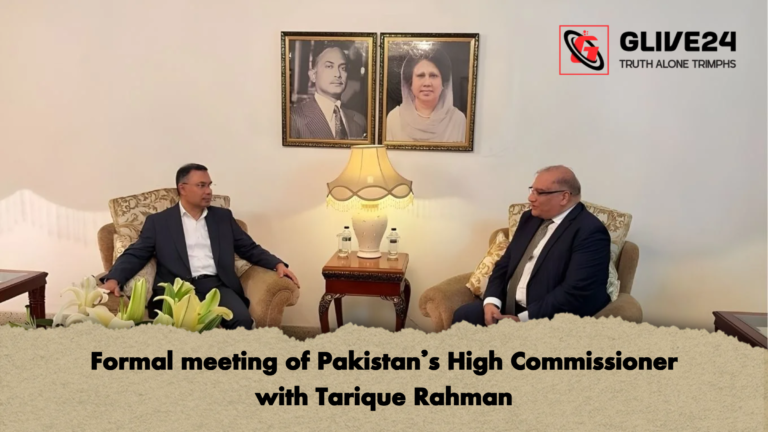 Formal meeting of Pakistans High Commissioner with Tarique Rahman Formal meeting of Pakistan’s High Commissioner with Tarique Rahman