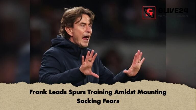 Frank Leads Spurs Training Amidst Mounting Sacking Fears Frank Leads Spurs Training Amidst Mounting Sacking Fears