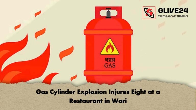 Gas Cylinder Explosion Injures Eight at a Restaurant in Wari