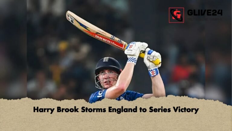Harry Brook Storms England to Series Victory Harry Brook Storms England to Series Victory