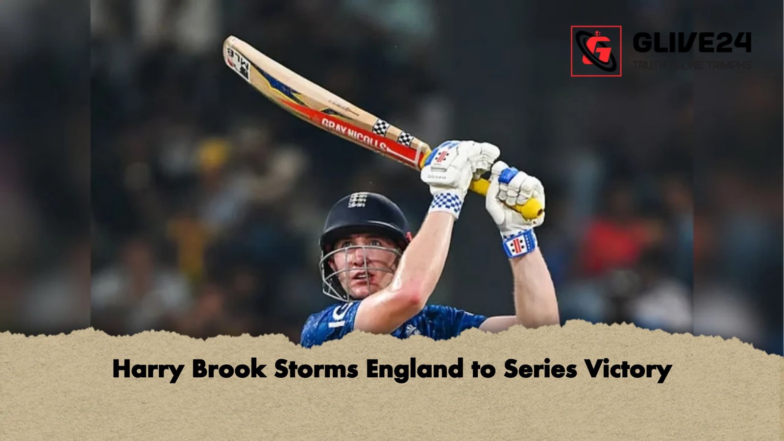 Harry Brook Storms England to Series Victory Harry Brook Storms England to Series Victory