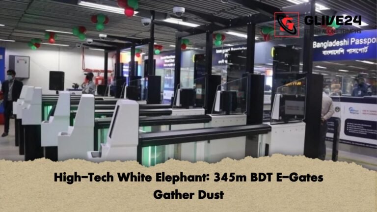 High Tech White Elephant 345m BDT E Gates Gather Dust High-Tech White Elephant: 345m BDT E-Gates Gather Dust