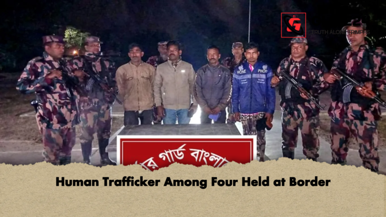 Human Trafficker Among Four Held at Border Human Trafficker Among Four Held at Border