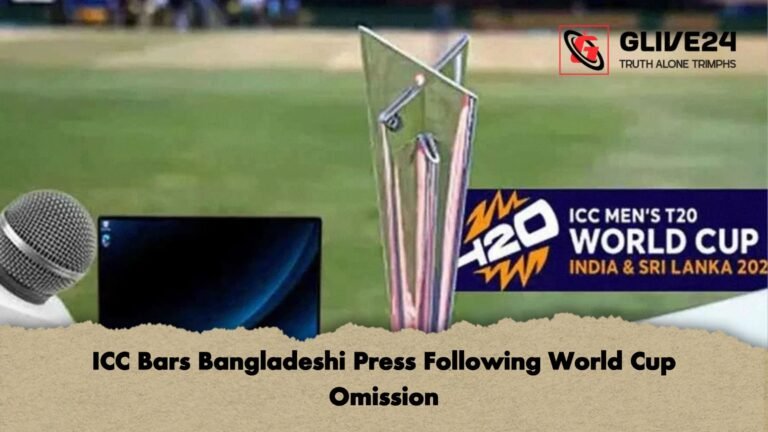 ICC Bars Bangladeshi Press Following World Cup Omission ICC Bars Bangladeshi Press Following World Cup Omission