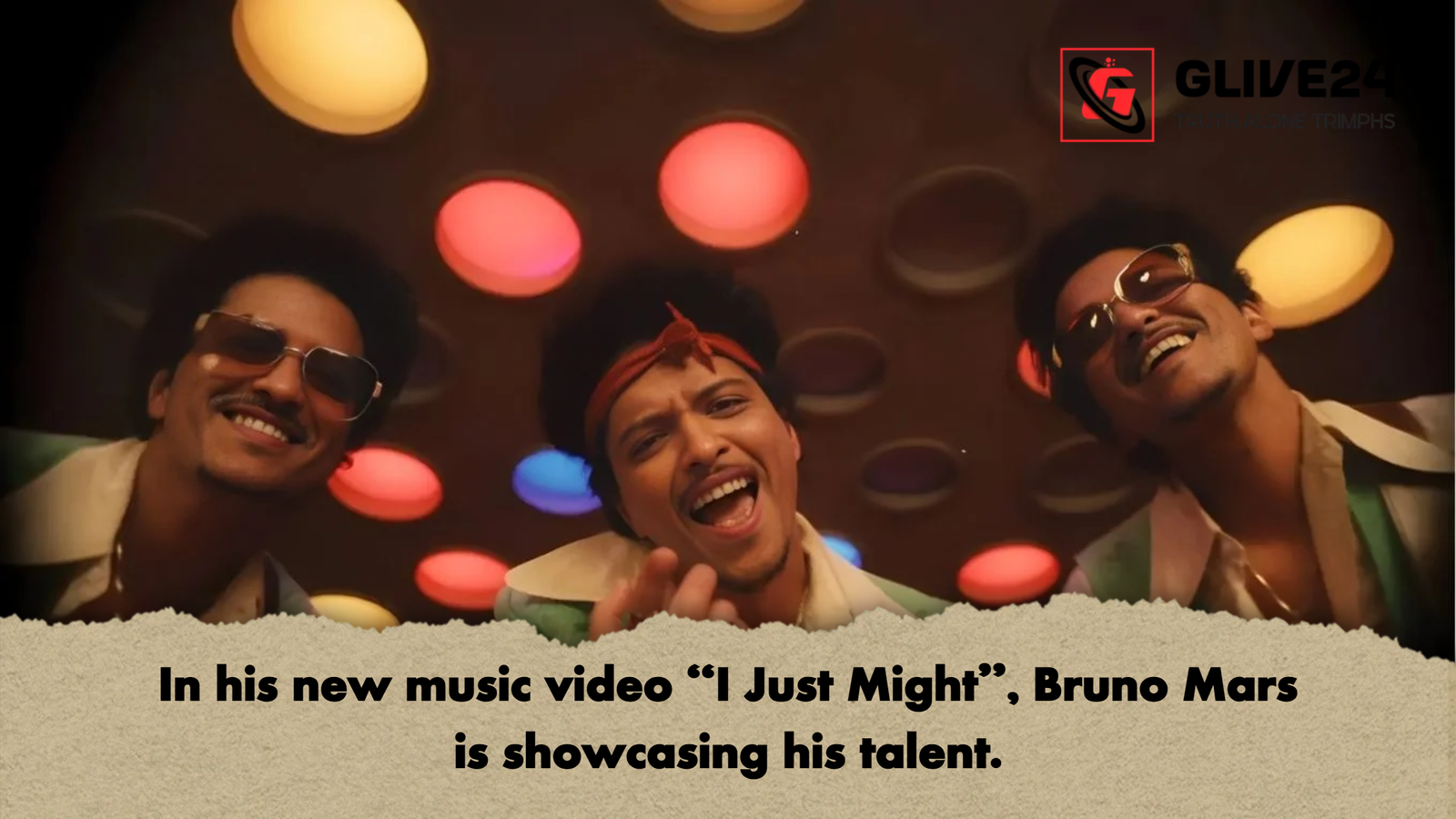 In his new music video I Just Might Bruno Mars is showcasing his talent In his new music video “I Just Might”, Bruno Mars is showcasing his talent.