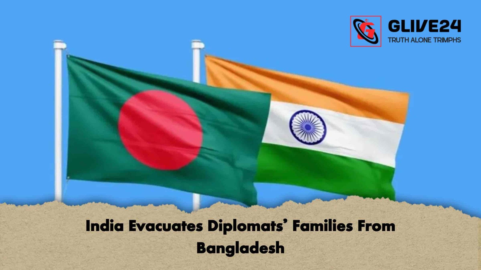 India Evacuates Diplomats’ Families From Bangladesh