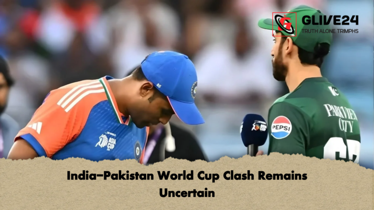 India Pakistan World Cup Clash Remains Uncertain India-Pakistan World Cup Clash Remains Uncertain