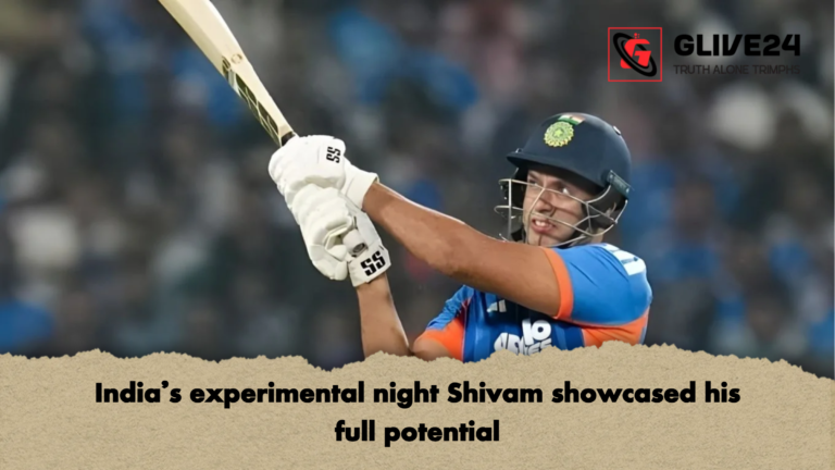 Indias experimental night Shivam showcased his full potential India's experimental night Shivam showcased his full potential