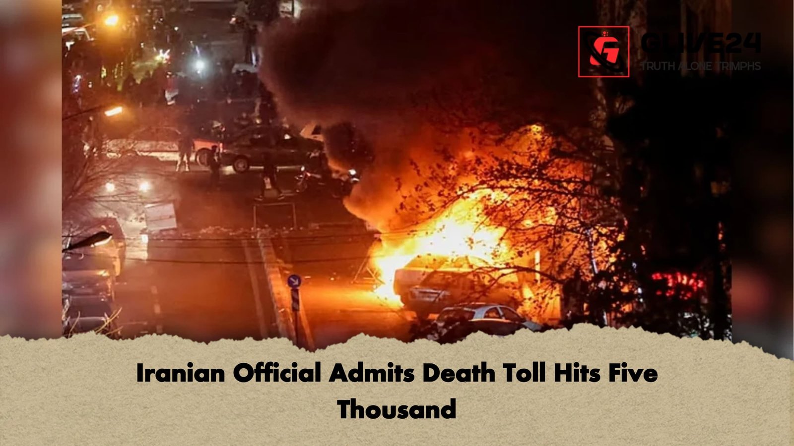 Iranian Official Admits Death Toll Hits Five Thousand Iranian Official Admits Death Toll Hits Five Thousand