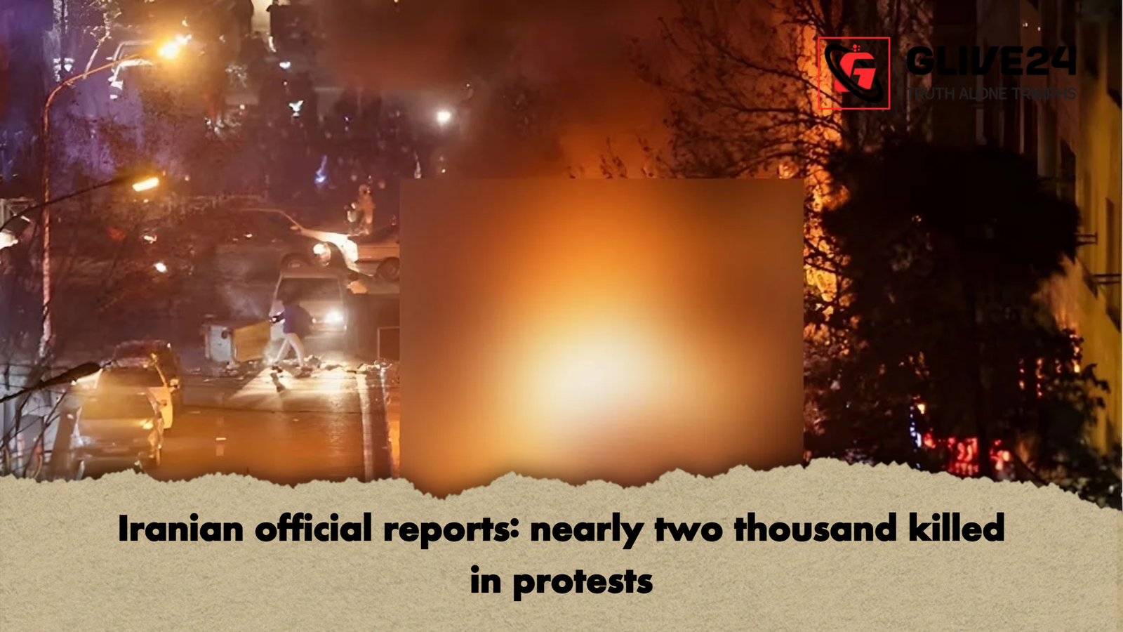 Iranian official reports: nearly two thousand killed in protests 1 Iranian official reports nearly two thousand killed in protests Iranian official reports: nearly two thousand killed in protests