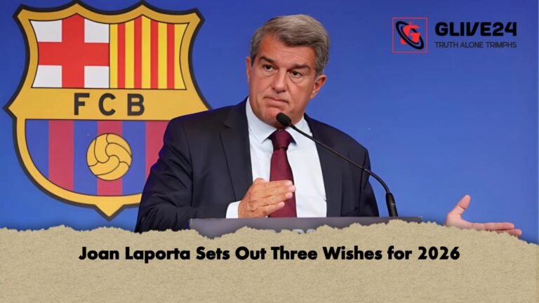 Joan Laporta Sets Out Three Wishes for 2026 Joan Laporta Sets Out Three Wishes for 2026