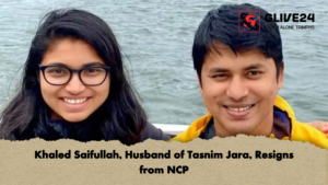 Khaled Saifullah Husband of Tasnim Jara Resigns from NCP 2 Khaled Saifullah, Husband of Tasnim Jara, Resigns from NCP (2)