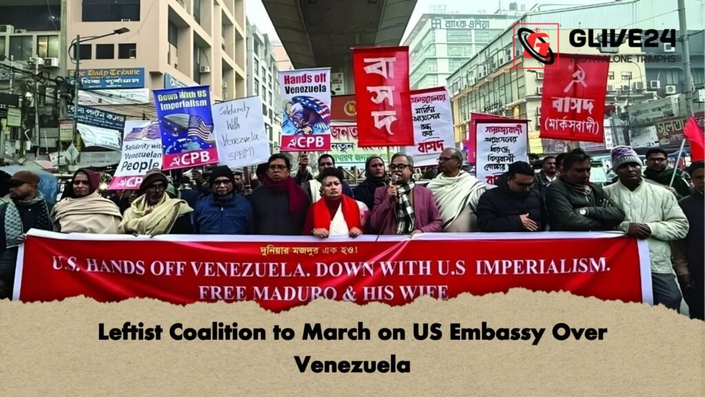 Leftist Coalition to March on US Embassy Over Venezuela Leftist Coalition to March on US Embassy Over Venezuela
