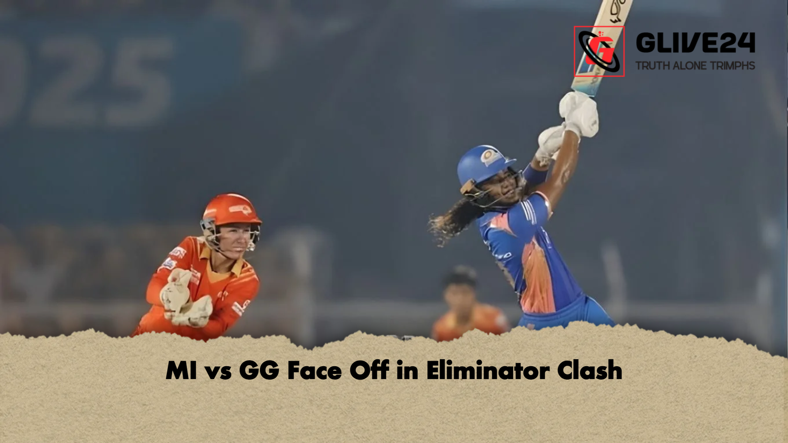 MI vs GG Face Off in Eliminator Clash MI vs GG Face Off in Eliminator Clash