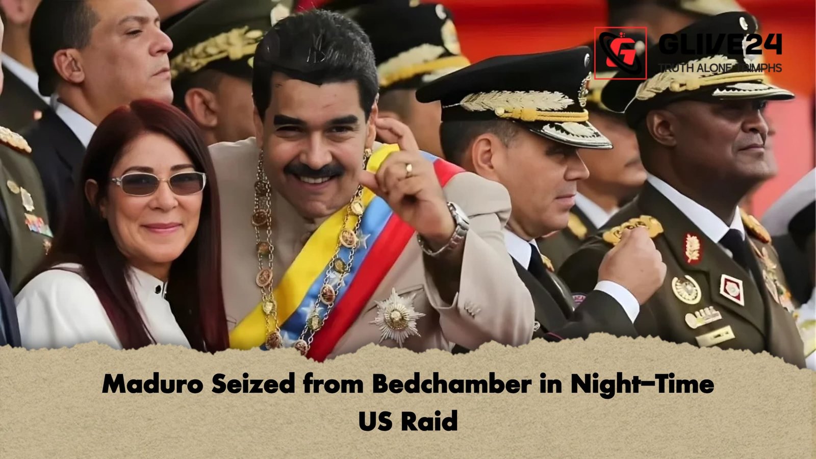 Maduro Seized from Bedchamber in Night Time US Raid Maduro Seized from Bedchamber in Night-Time US Raid