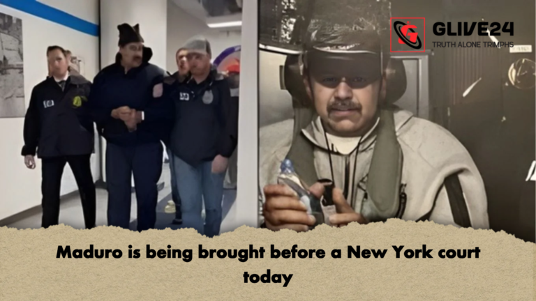 Maduro is being brought before a New York court today Maduro is being brought before a New York court today