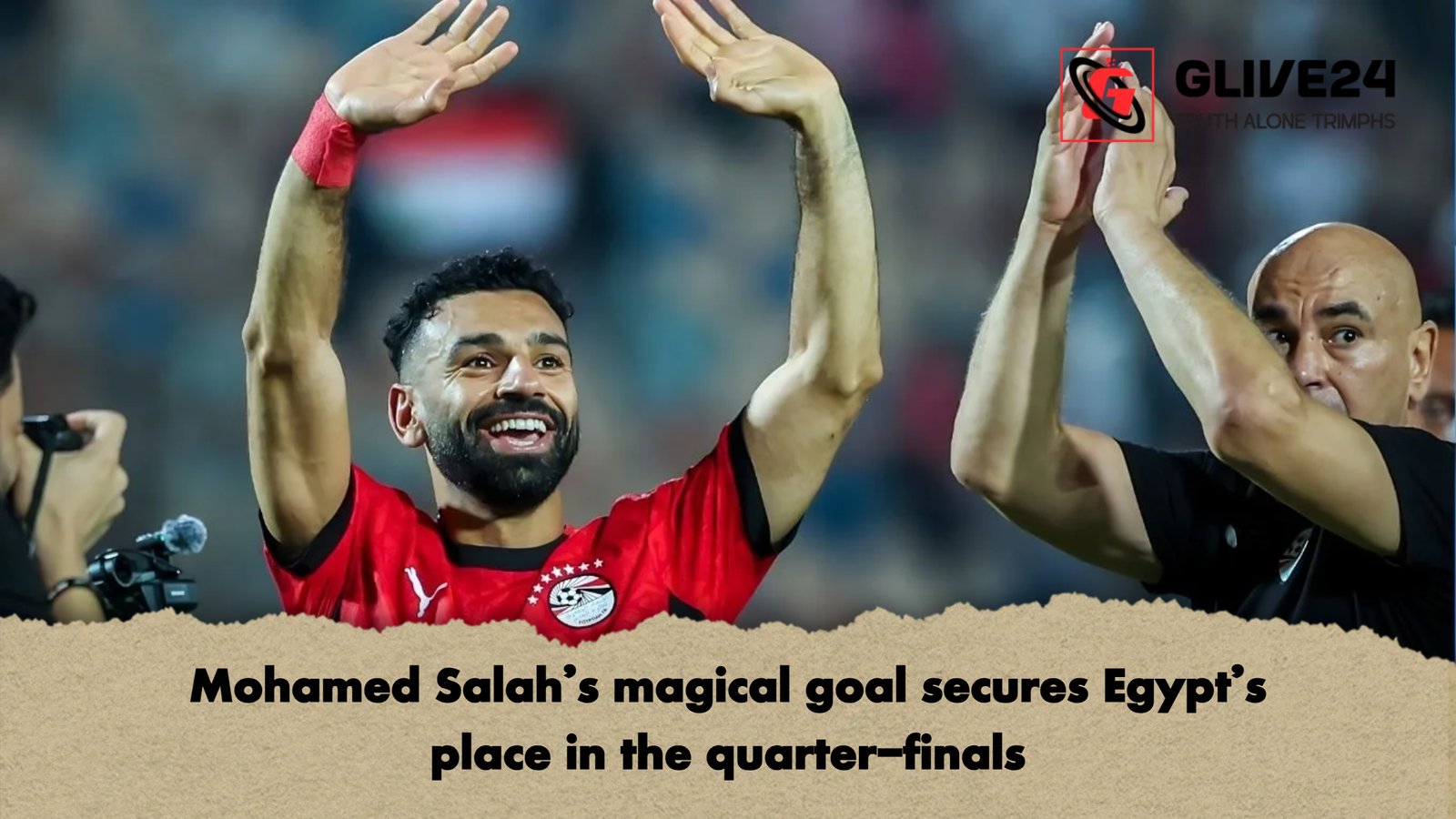 Mohamed Salahs magical goal secures Egypts place in the quarter finals Mohamed Salah's magical goal secures Egypt's place in the quarter-finals