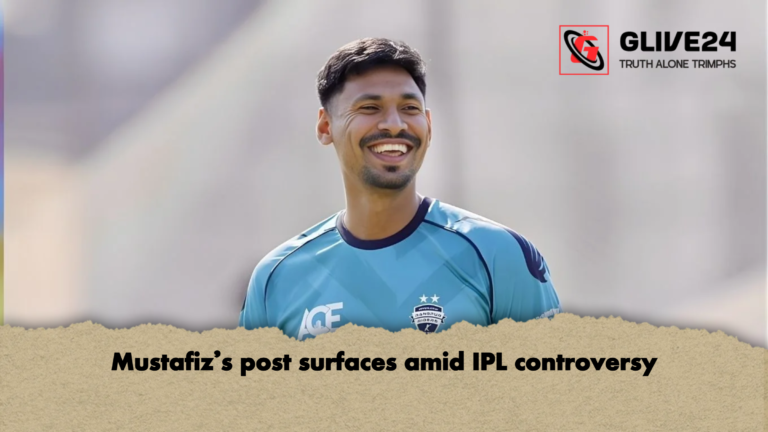 Mustafizs post surfaces amid IPL controversy Mustafiz’s post surfaces amid IPL controversy