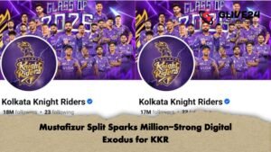 Mustafizur Split Sparks Million Strong Digital Exodus for KKR Mustafizur Split Sparks Million-Strong Digital Exodus for KKR
