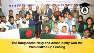 Navy and Ansar Joint Champions in Presidents Cup Fencing Navy and Ansar Joint Champions in President's Cup Fencing