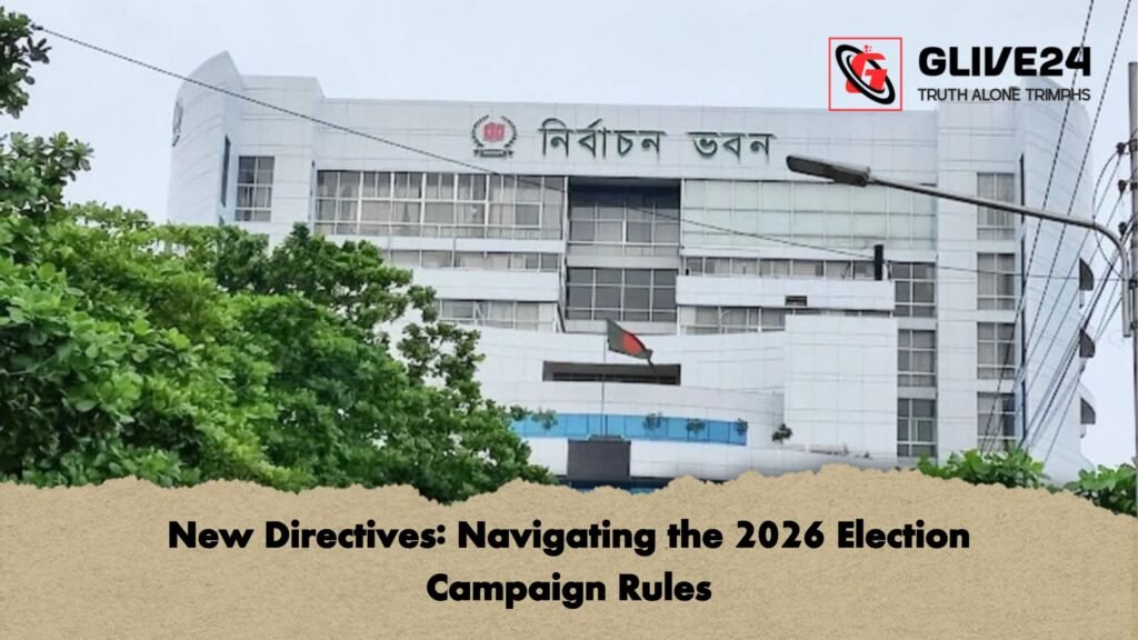 New Directives Navigating the 2026 Election Campaign Rules New Directives: Navigating the 2026 Election Campaign Rules
