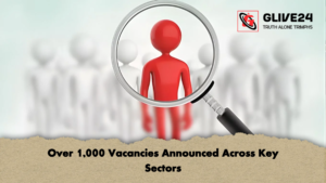 Over 1000 Vacancies Announced Across Key Sectors Over 1,000 Vacancies Announced Across Key Sectors