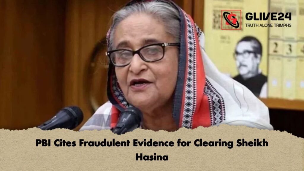 PBI Cites Fraudulent Evidence for Clearing Sheikh Hasina PBI Cites Fraudulent Evidence for Clearing Sheikh Hasina