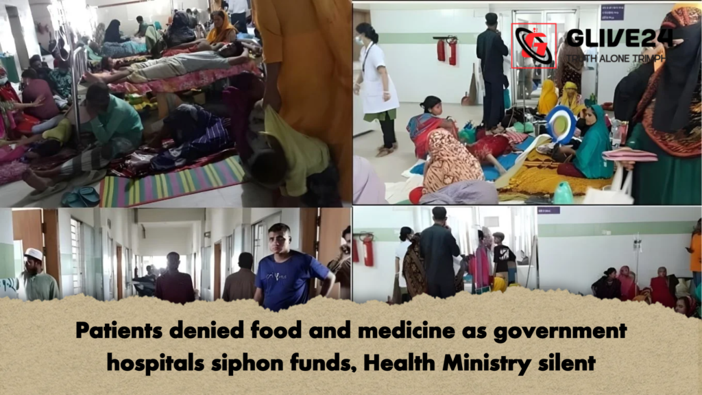 Patients denied food and medicine as government hospitals siphon funds, Health Ministry silent 3 Patients denied food and medicine as government hospitals siphon funds Health Ministry silent Patients denied food and medicine as government hospitals siphon funds, Health Ministry silent