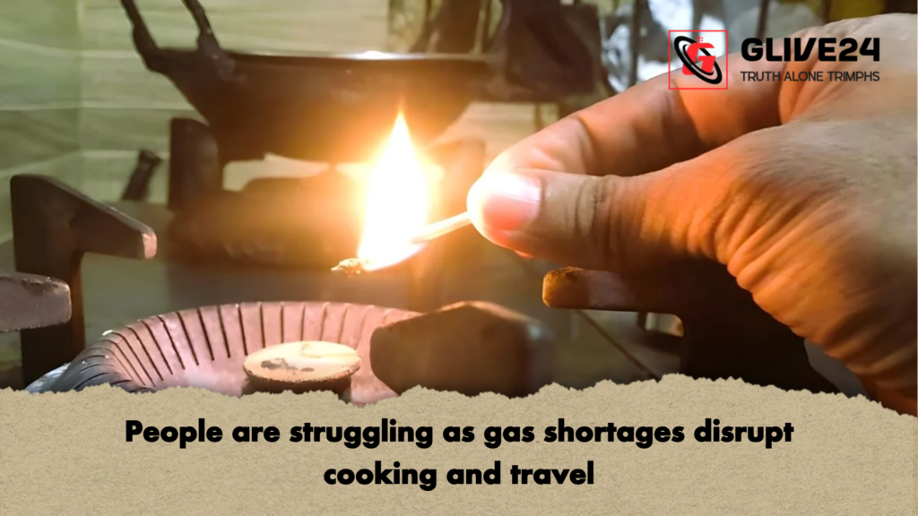 People are struggling as gas shortages disrupt cooking and travel People are struggling as gas shortages disrupt cooking and travel