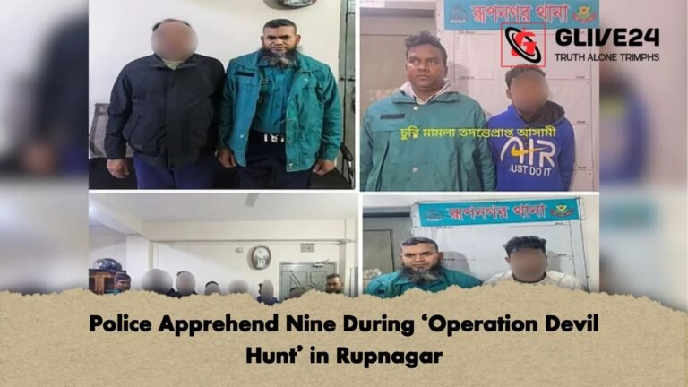 Police Apprehend Nine During ‘Operation Devil Hunt in Rupnagar Police Apprehend Nine During ‘Operation Devil Hunt’ in Rupnagar