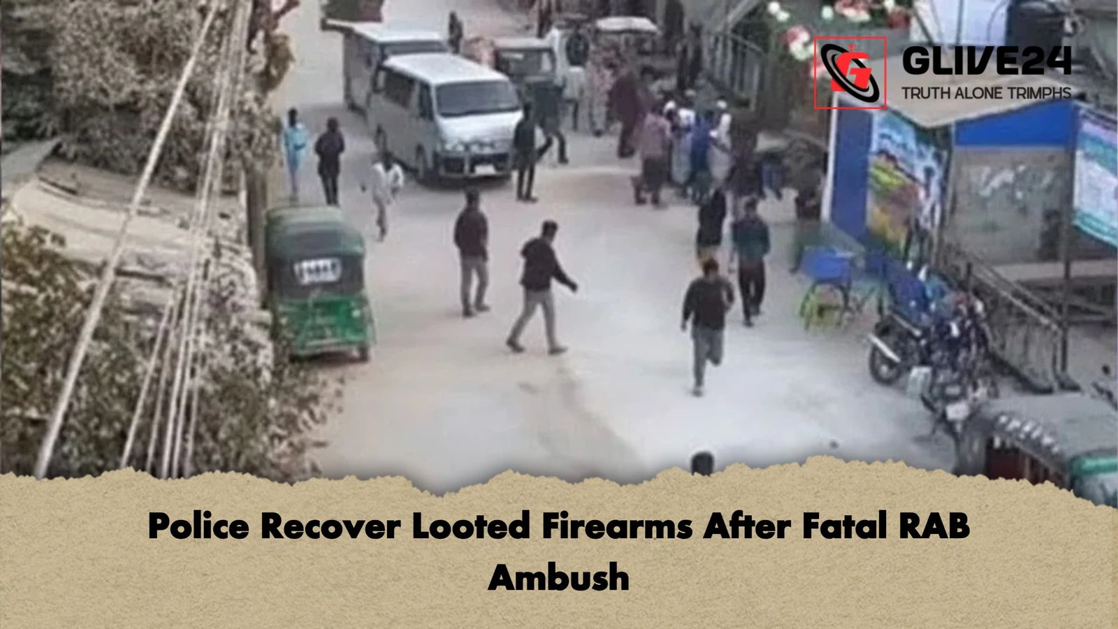 Police Recover Looted Firearms After Fatal RAB Ambush Police Recover Looted Firearms After Fatal RAB Ambush