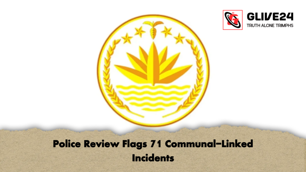 Police Review Flags 71 Communal-Linked Incidents 2 Police Review Flags 71 Communal Linked Incidents Police Review Flags 71 Communal-Linked Incidents