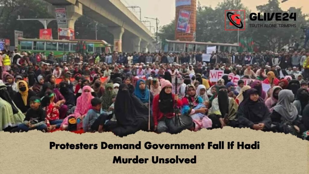 Protesters Demand Government Fall If Hadi Murder Unsolved 3 Protesters Demand Government Fall If Hadi Murder Unsolved