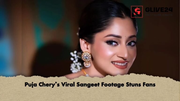 Puja Cherys Viral Sangeet Footage Stuns Fans Puja Chery’s Viral Sangeet Footage Stuns Fans